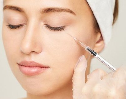 Relleno de mejillas y pomulos